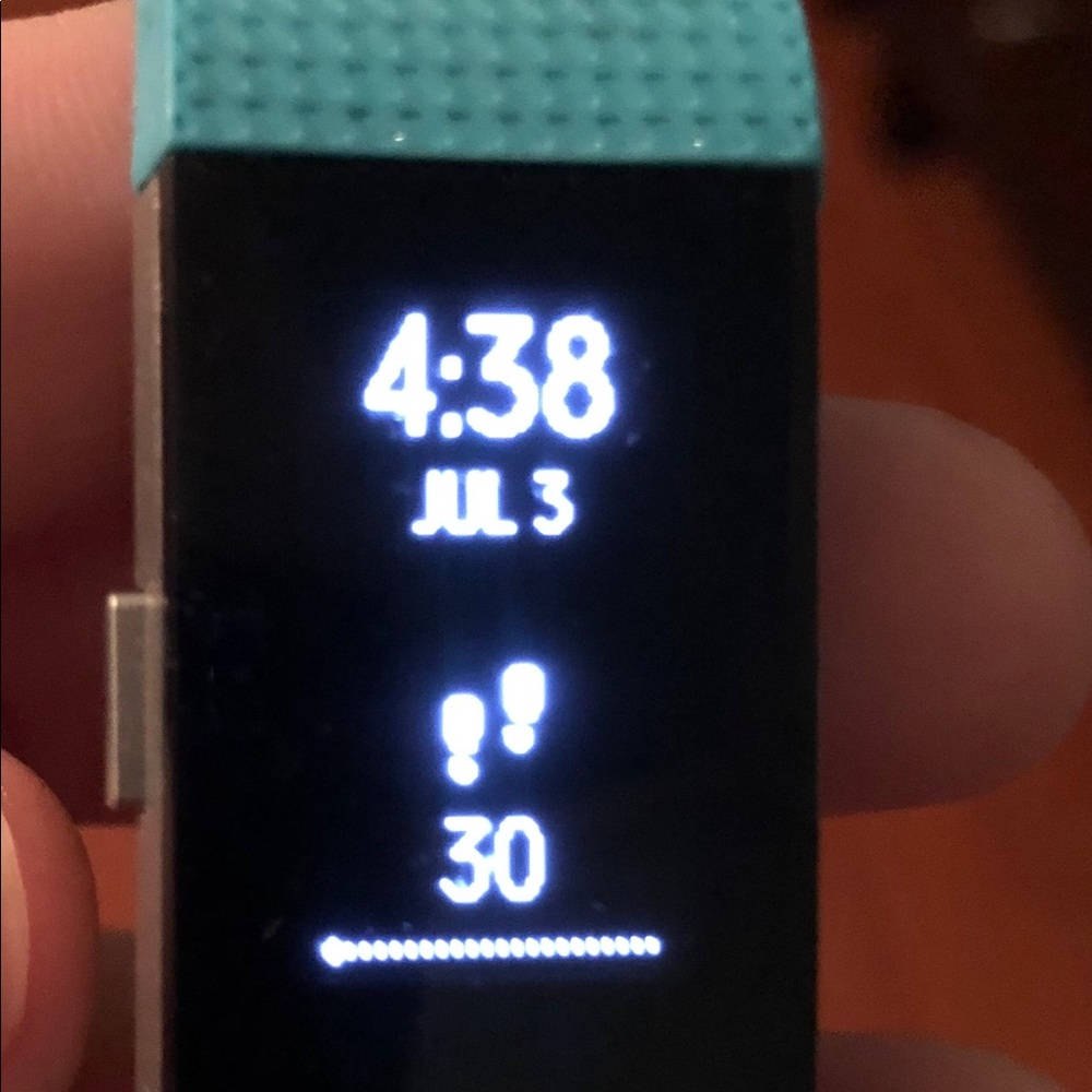 Fitbit Charge 2 w Turquoise band